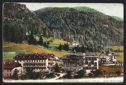 AK Gossensass am Brenner, Hotel Wielandhof