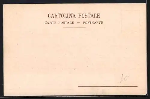 Lithographie Capri, Strada de Anacapri