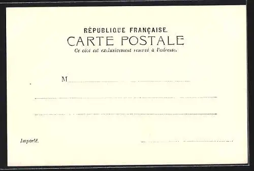 AK Paris, Église de la Madeleine