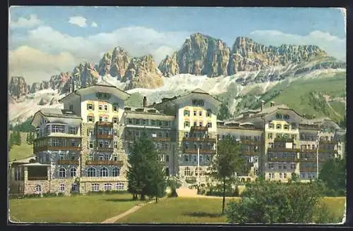 AK Karersee, Hotel Carezza al lago col Catinaccio, Hotel und Rosengarten