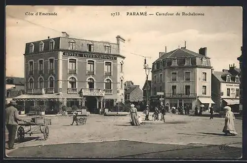 AK Paramé, Carrefour de Rochebonne et Hôtel International