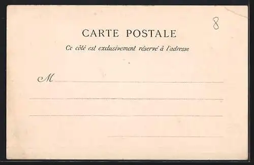 AK Paramé, Le Carrefour de Rochebonne avec passants et bâtiments historiques