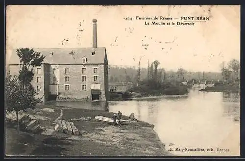 AK Pont-Réan, Le Moulin et le Déversoir