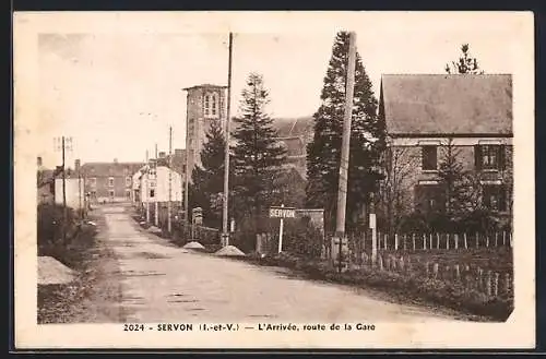 AK Servon, L`Arrivée, route de la Gare