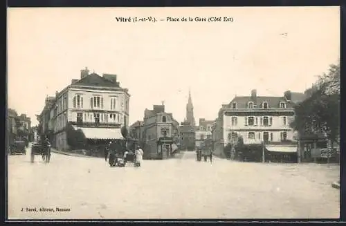 AK Vitré, Place de la Gare (Côté Est)