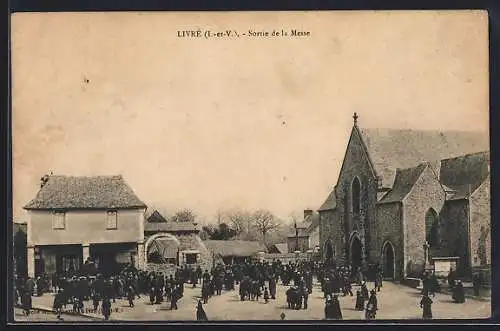 AK Livré, Sortie de la Messe