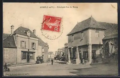 AK Livré, Principale Rue du Bourg