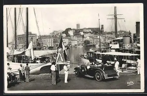 AK Cannes, Le Port et le Mont Chevalier