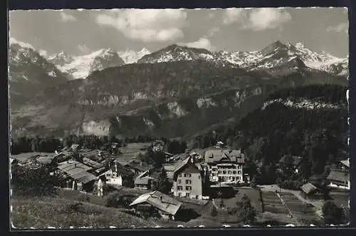 AK Hohfluh-Hasliberg, Teilansicht und Wetterhörner