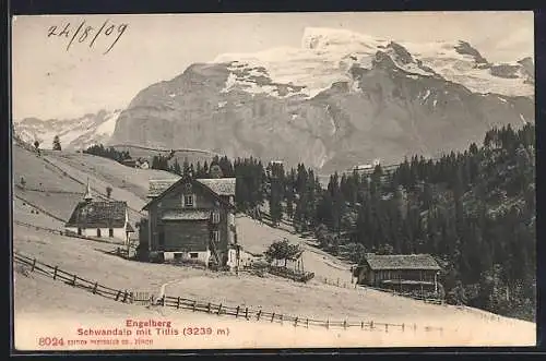 AK Engelberg, Ortspartie mit Titlis