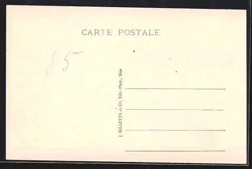 AK L`Escarene, Vue generale et Viaduc, Ligne Nice-Coni, General view and Viaduct, Nice-Coni Line