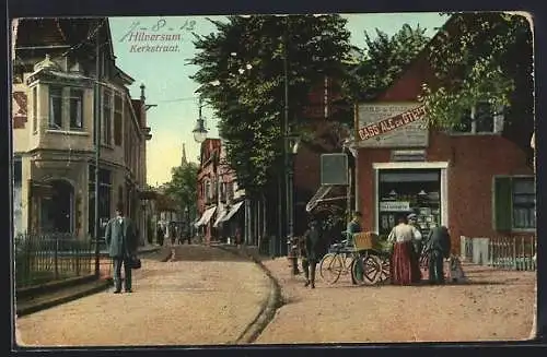 AK Hilversum, Blick in die Kerkstraat