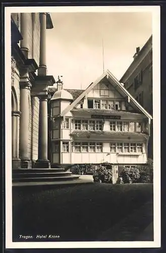 AK Trogen, Blick zum Hotel Krone