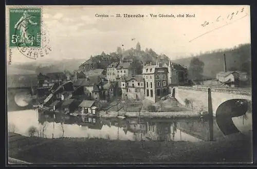 AK Uzerche, Vue Générale côté Nord