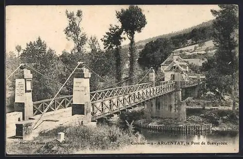 AK Argentat, le Pont de Basteyroux