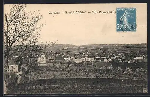 AK Allassac, Vue Panoramique