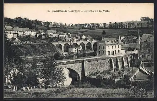 AK Uzerche, Entrée de la Ville