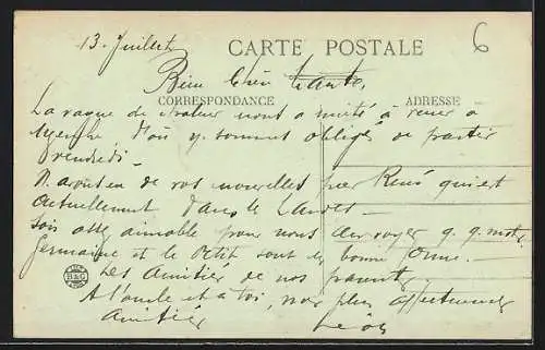 AK Uzerche, Entrée de la Ville