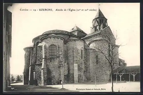 AK Uzerche, Abside de l`Église (Xe et XIe siècles)