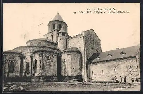 AK Beaulieu, L`Église, les Absidies (XIIIe siècle)