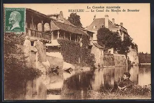 AK Beaulieu, Le Canal du Moulin de Bournier