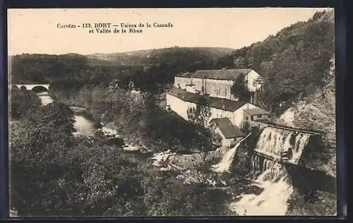 AK Bort, Usines de la Cascade et Vallée de la Rhue