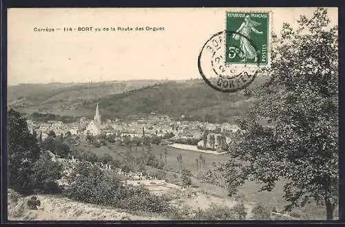 AK Bort, Vue de la Route des Orgues