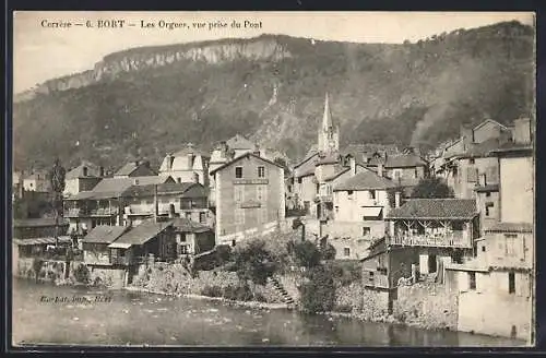 AK Bort, Les Orgues vue prise du Pont