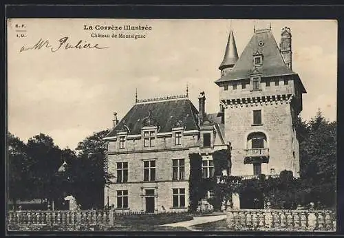 AK Montaignac, Château de Montignac dans La Corrèze illustrée