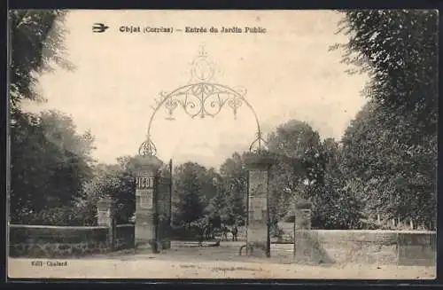 AK Objat, Entrée du Jardin Public