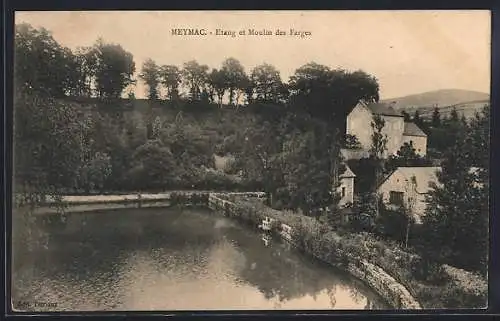 AK Meymac, Étang et Moulin des Farges