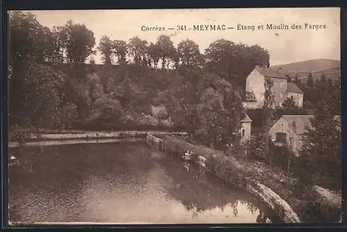 AK Meymac, Étang et Moulin des Farges