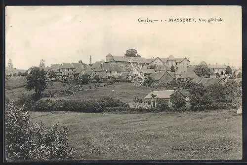 AK Masseret, Vue générale du village en Corrèze