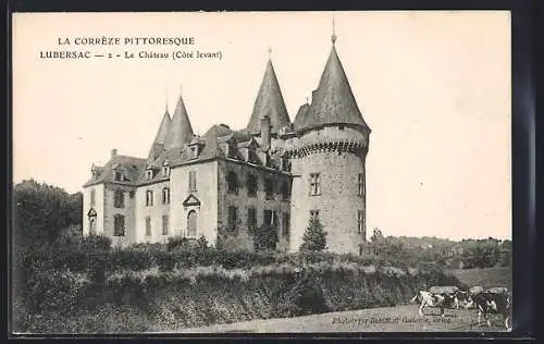 AK Lubersac, Le Château (Côté levant)