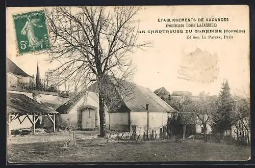 AK La Chartreuse du Glandier, Établissement de vacances dans un cadre rural