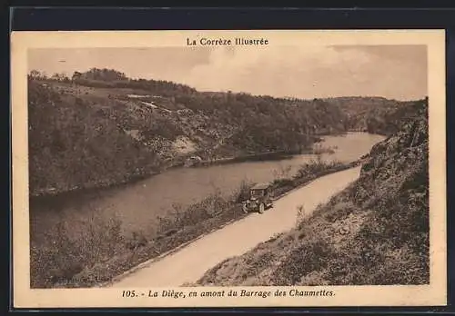 AK La Diège, en amont du Barrage des Chaumettes