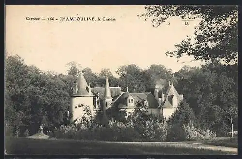 AK Chamboulive, le Château en lisière de forêt