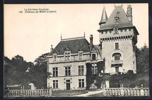 AK Montaignac, Château de Montaignac dans La Corrèze Illustrée