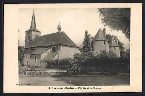 AK Davignac, L`Église et le Château