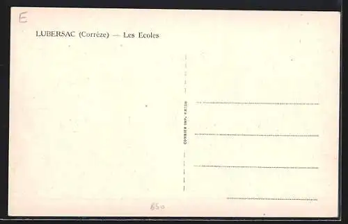 AK Lubersac, Les Écoles