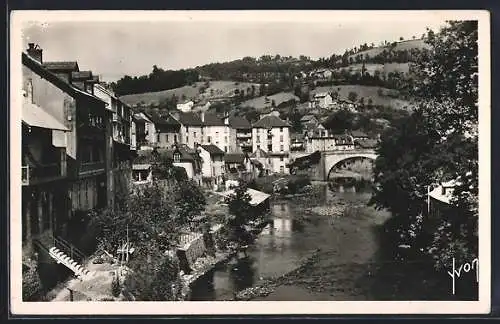 AK Tulle, Quartier et Pont de Souilhac