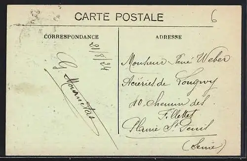 AK Tulle, Pont de la Pierre et vue sur la campagne environnante