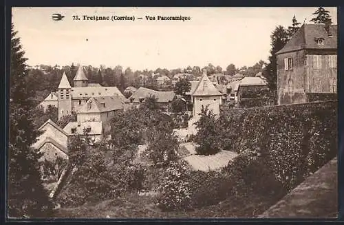 AK Treignac, Vue Panoramique