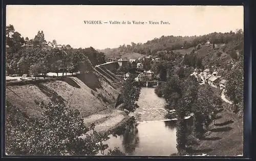 AK Vigeois, Vallée de la Vézère, Vieux Pont