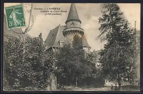 AK Varetz, Château de Castel-Novel (Côté couchant)