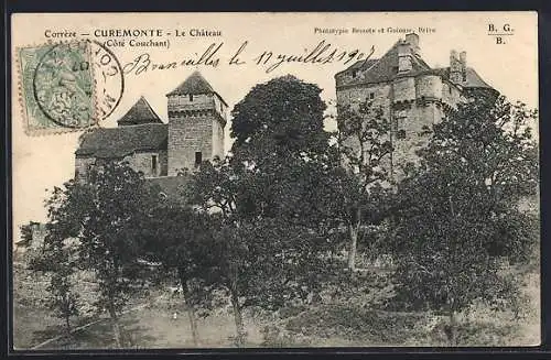 AK Curemonte, Le Château côté couchant