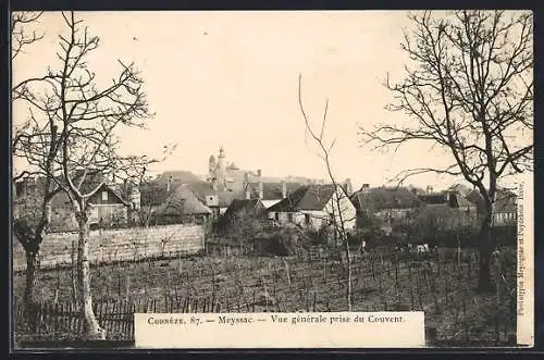 AK Meyssac, Vue générale prise du Couvent