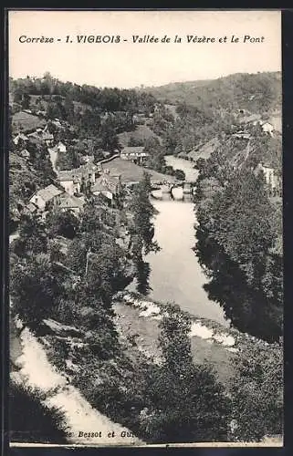 AK Vigeois, Vallée de la Vézère et le Pont