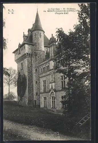 AK Montaignac-St-Hippolyte, Château de Montaignac (Facade Est)