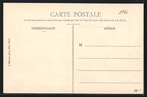 AK Le Monoplan Blériot, Eindecker-Flugzeug